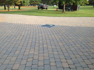 Bethlehem Township Paver Walkway