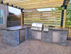Bushkill Township Outdoor Kitchen (1)