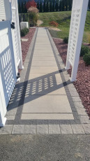 Bushkill Township Paver Slab Walkway (2)
