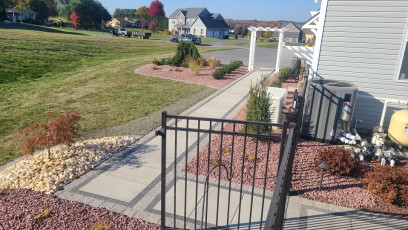 Bushkill Township Paver Slab Walkway (8)