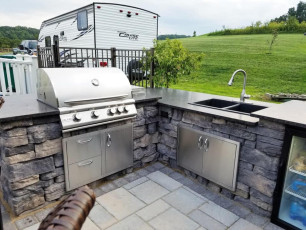 Coopersburg Outdoor Kitchen (2)