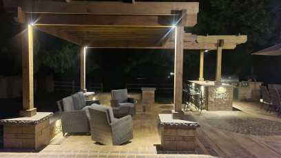 Lower Nazareth Patio Lighting