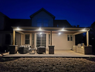 Palmer Township Patio Lighting (2)