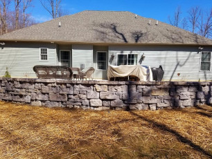 Wind Gap Retaining Wall